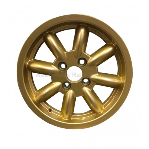 Revolution 8 Spoke Classic Rally Wheel 6x15 Escort Group 4 Gold Revolution 8 Spoke Classic Rally Wheel 6x15 Escort Group 4 Gold